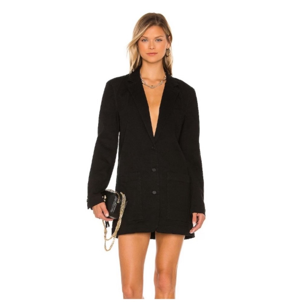 Black afrm blazer dress nwt